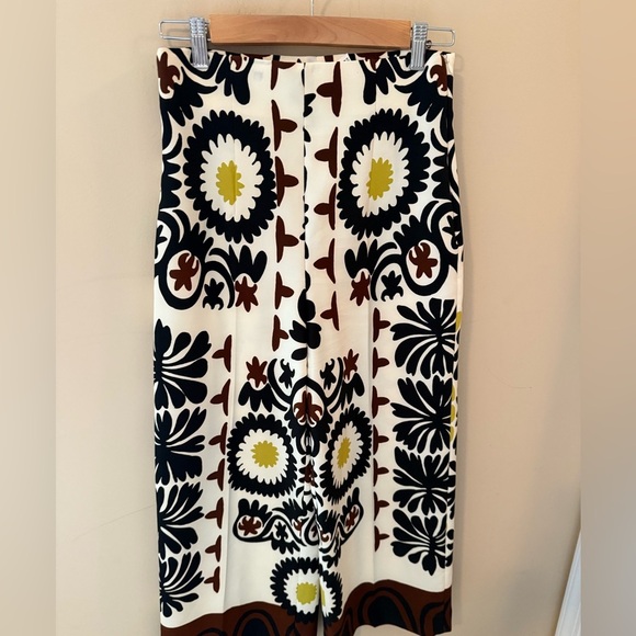 Zara Bohemian Floral Print Wide Leg Culottes size Small or XS - Picture 3 of 7